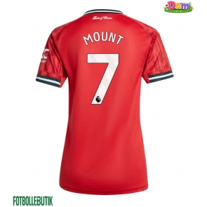 Manchester United Mason Mount #7 Hemmatröja Kvinnor 2025-26 Kortärmad